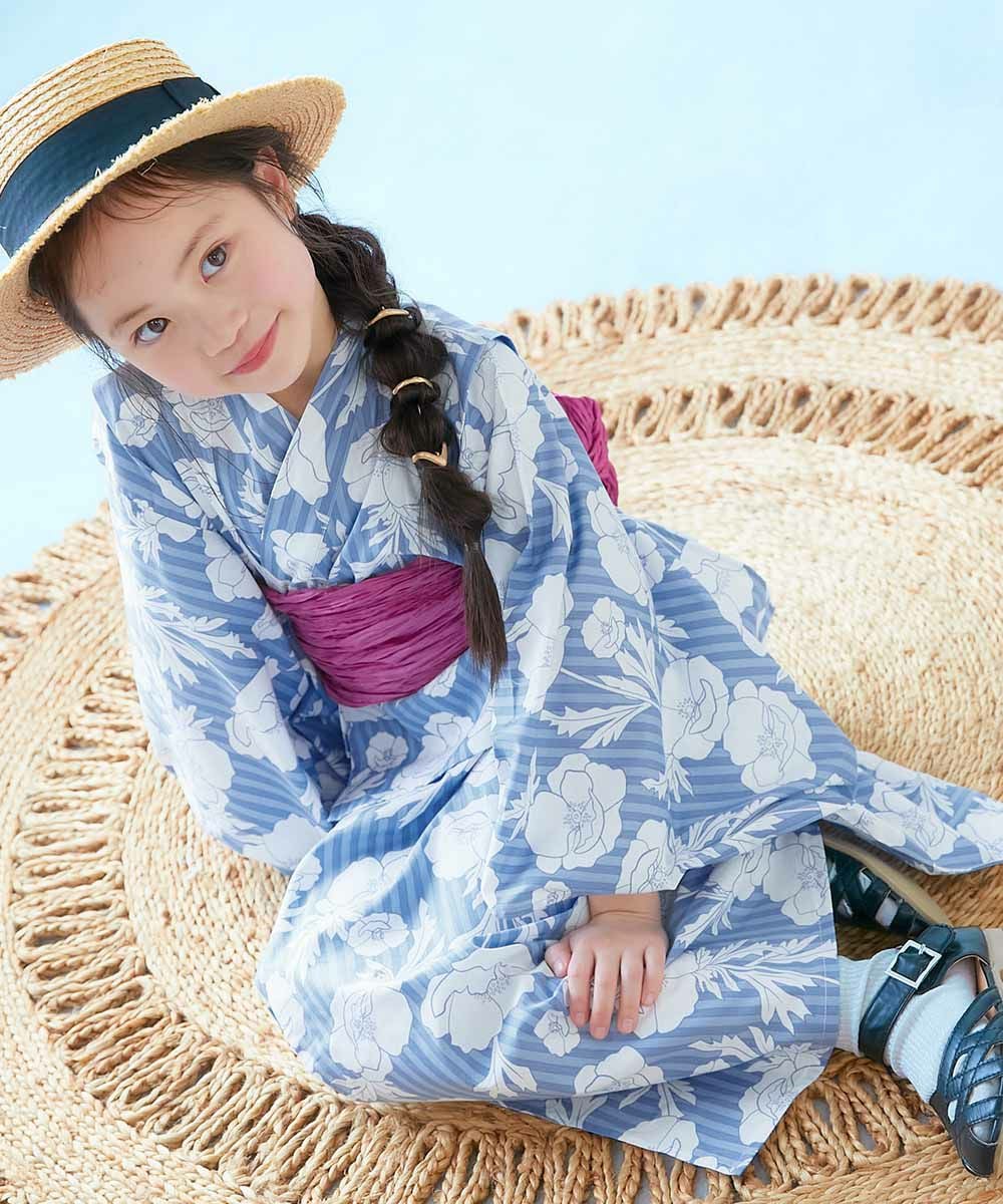 着付けかんたん 兵児帯付き浴衣 | 子供服の通販 デビロック公式サイト