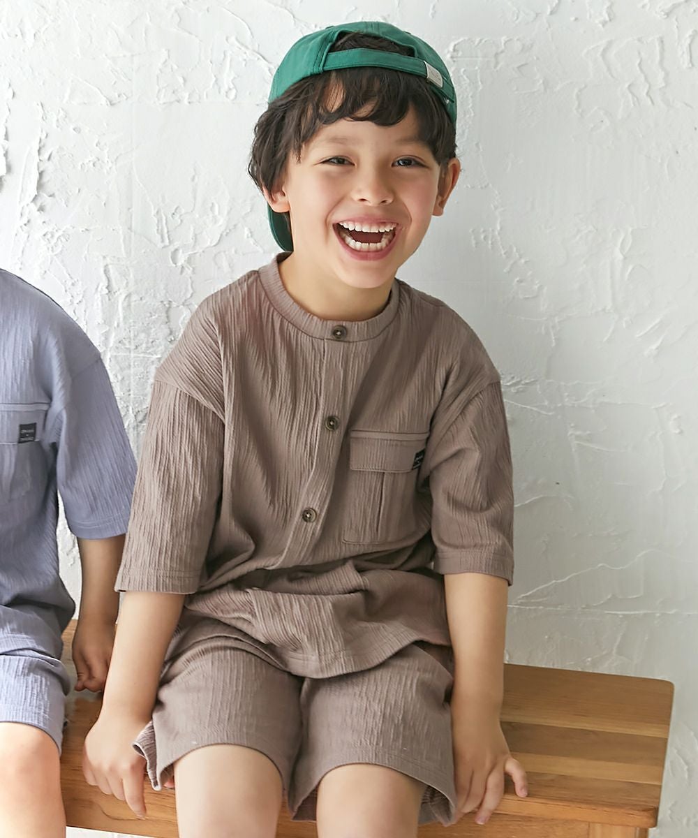 58%OFF】【なつこさんコラボ】防汚 シャーリング天竺 セットアップ