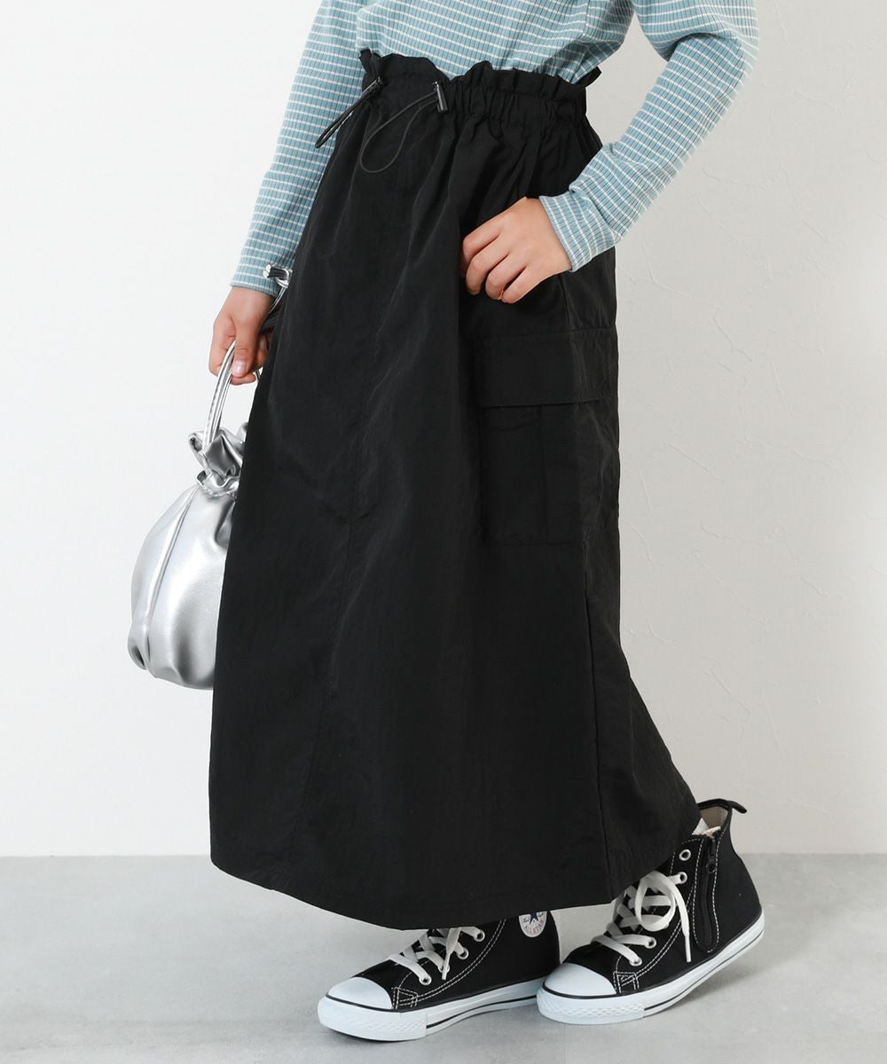 SPECIAL SALE 70%OFF】ナイロン ロング丈 カーゴスカート | 子供服の