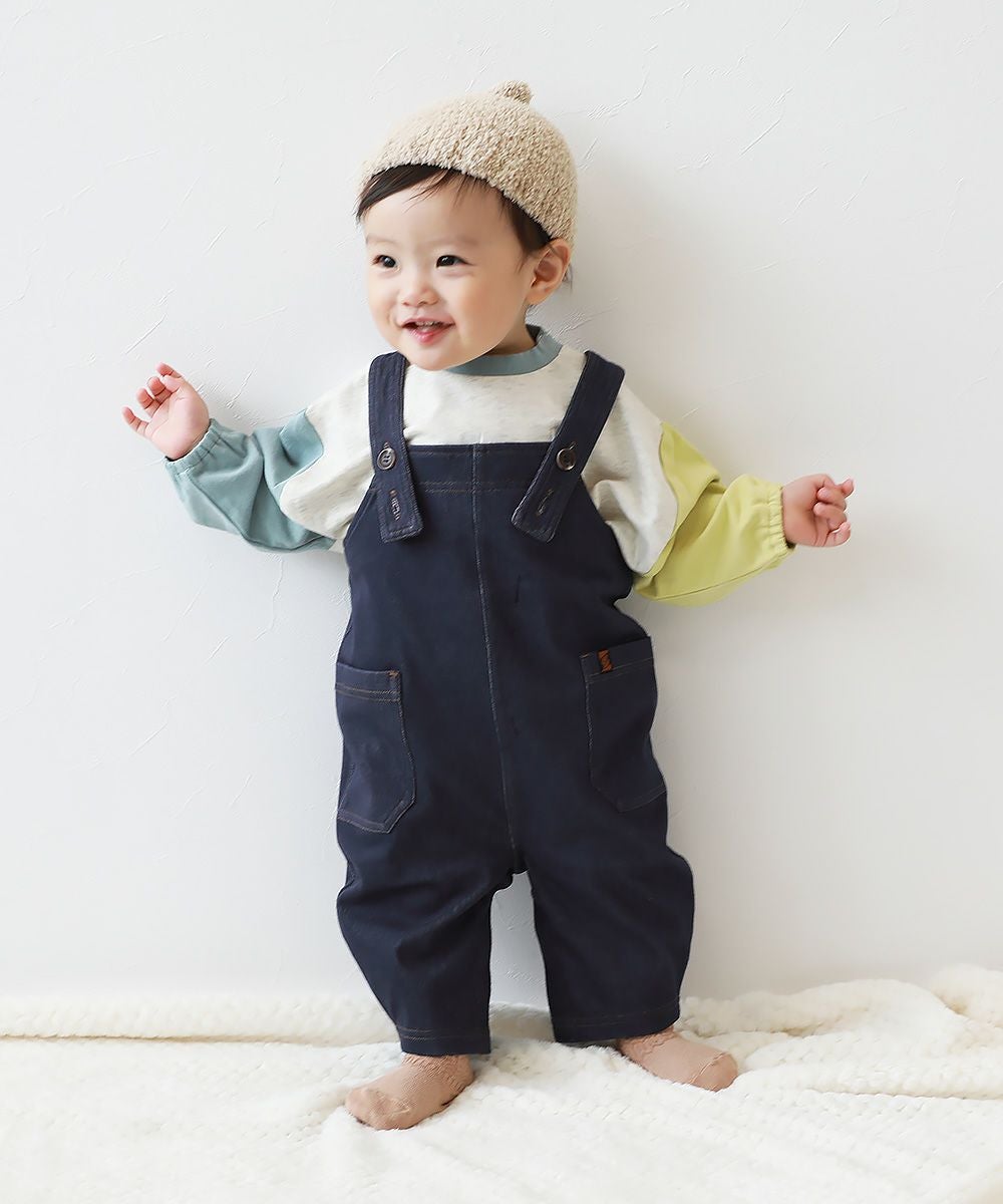 SPECIAL SALE 66%OFF】ベビー カットデニム風 サロペット | 子供服の