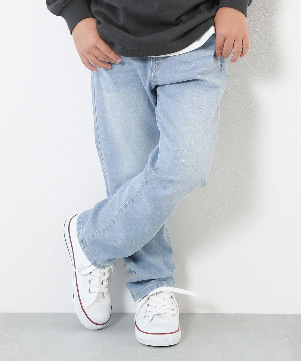 アウトレット SALE 66%OFF&frasl;返品不可楽デニム スリムストレートパンツ