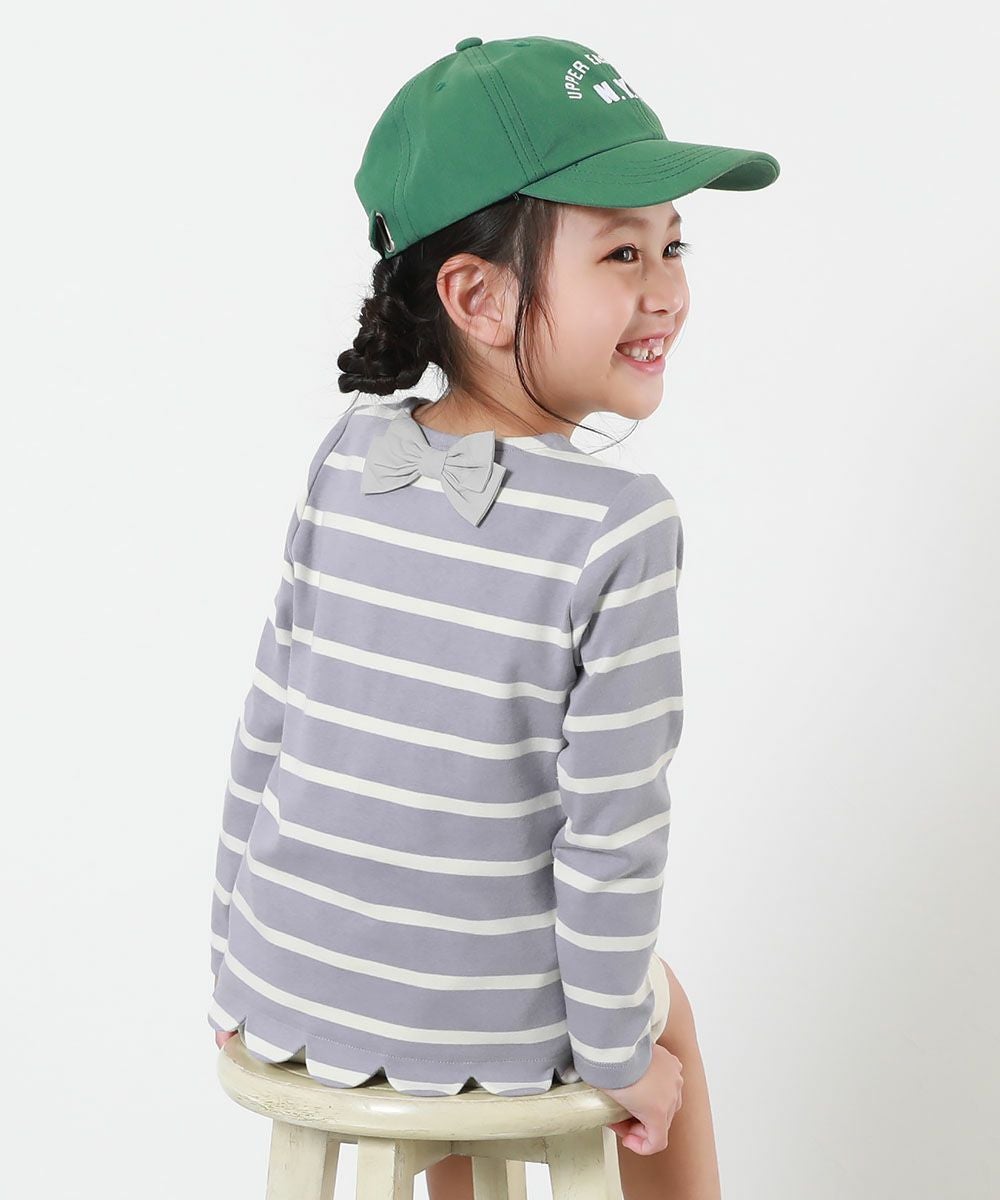 SPECIAL SALE 44%OFF】もちもちストレッチ 裾スカラップ 先染め