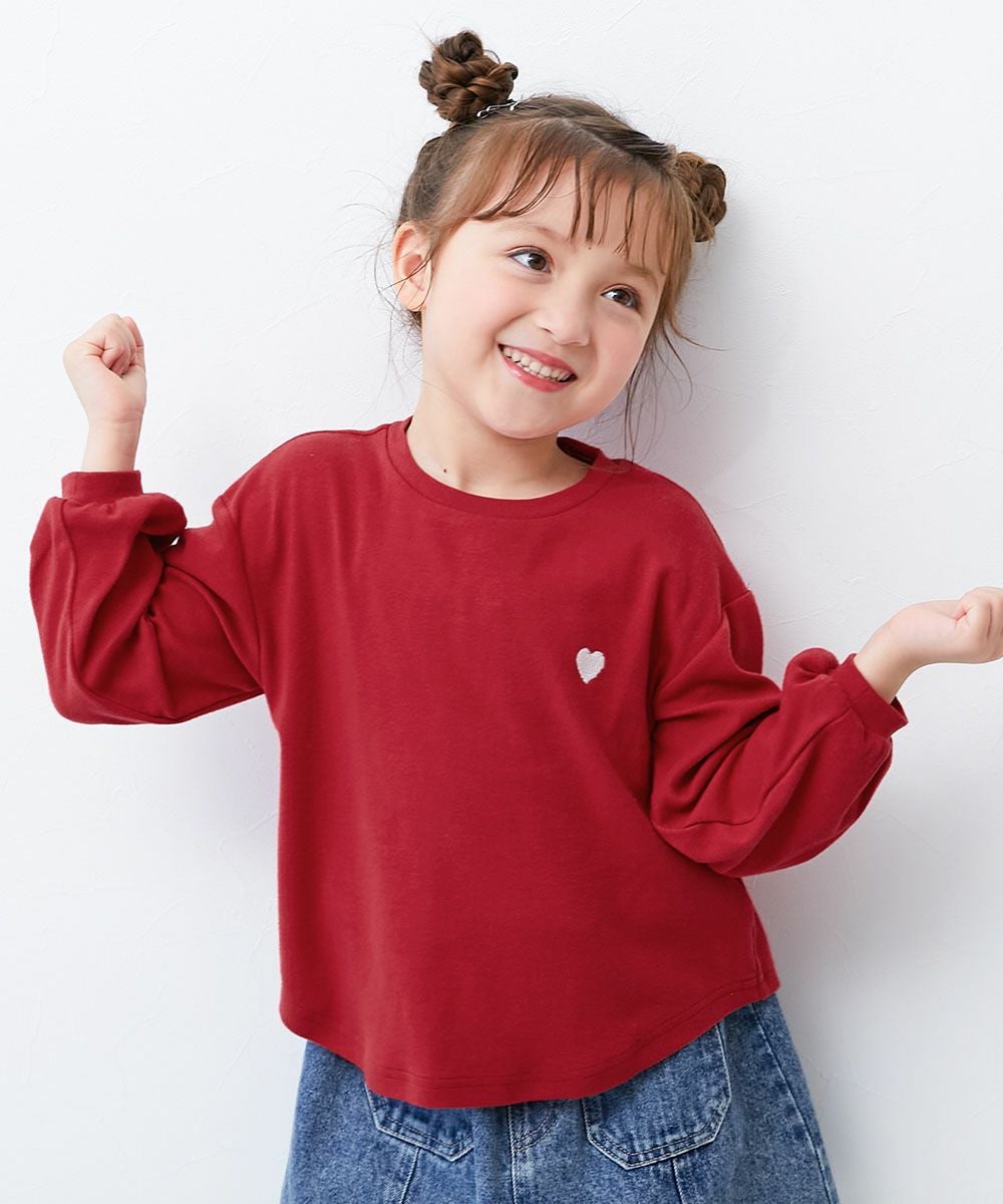 MILK 袖刺繍　Ｔシャツ　胸ロゴ　ミルク　デッドストック　赤　レッド綿100% MILK - MILK 袖刺繍 Tシャツ 胸ロゴ ミルク デッドストック 赤 レッド