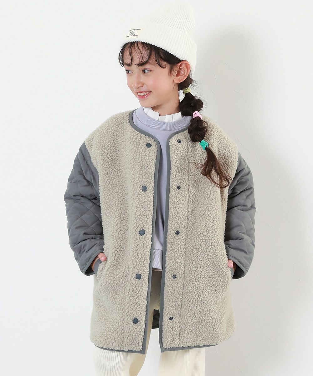 アウトレット SALE 48%OFF/返品不可】洗える キルティングボア ノー