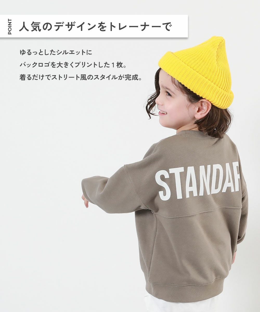 SPECIAL SALE 45%OFF】STANDARD バックロゴ プリント スウェット