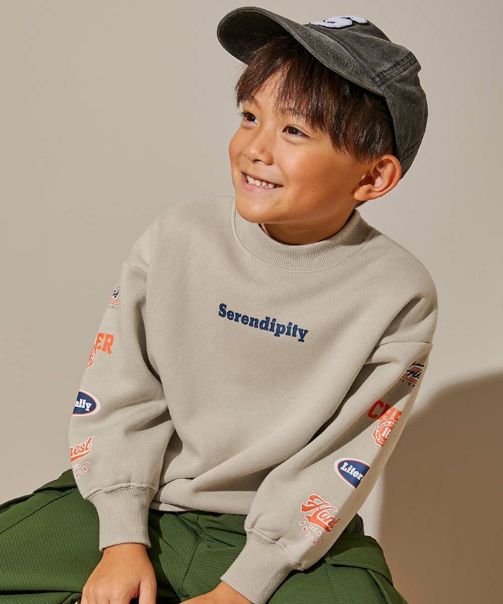 アウトレット SALE 25%OFF/返品不可】デビラボ プリント 裏起毛 BIG