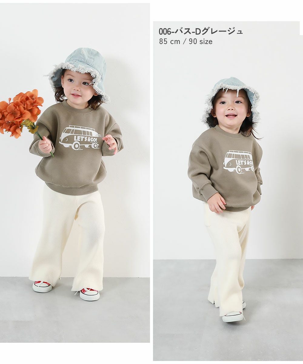 SPECIAL SALE 68%OFF】デビラボ プリント 裏起毛 BOXシルエット