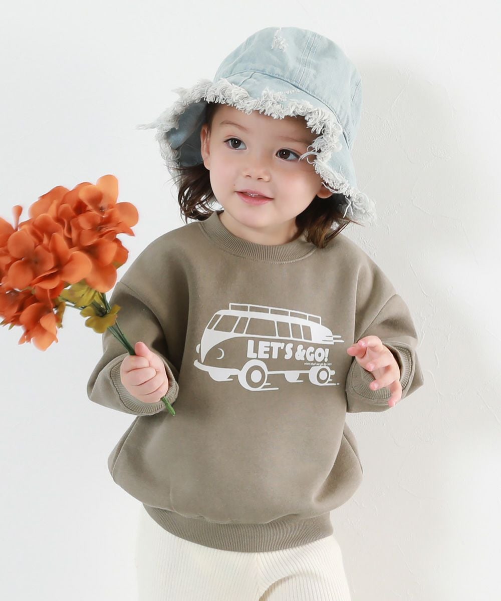 SPECIAL SALE 68%OFF】デビラボ プリント 裏起毛 BOXシルエット