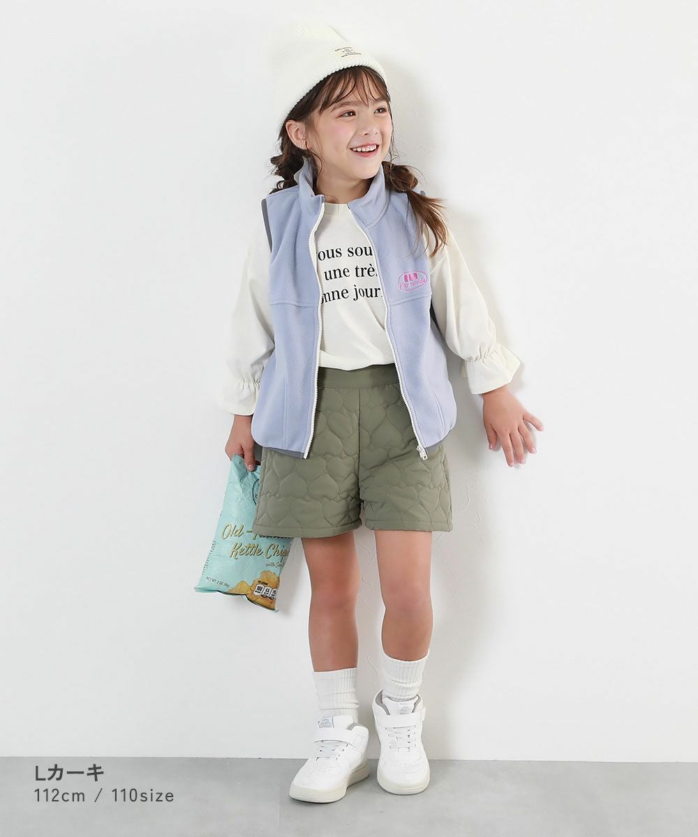 アウトレット SALE 80%OFF/返品不可】ハートキルティング ショート