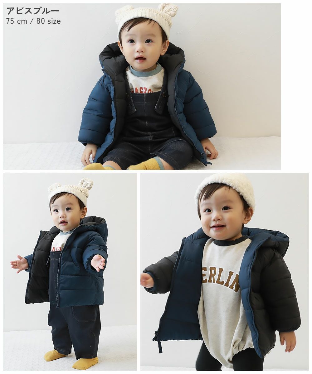 63%OFF】洗える ファイバーダウン ベビー リバーシブル ふっくら