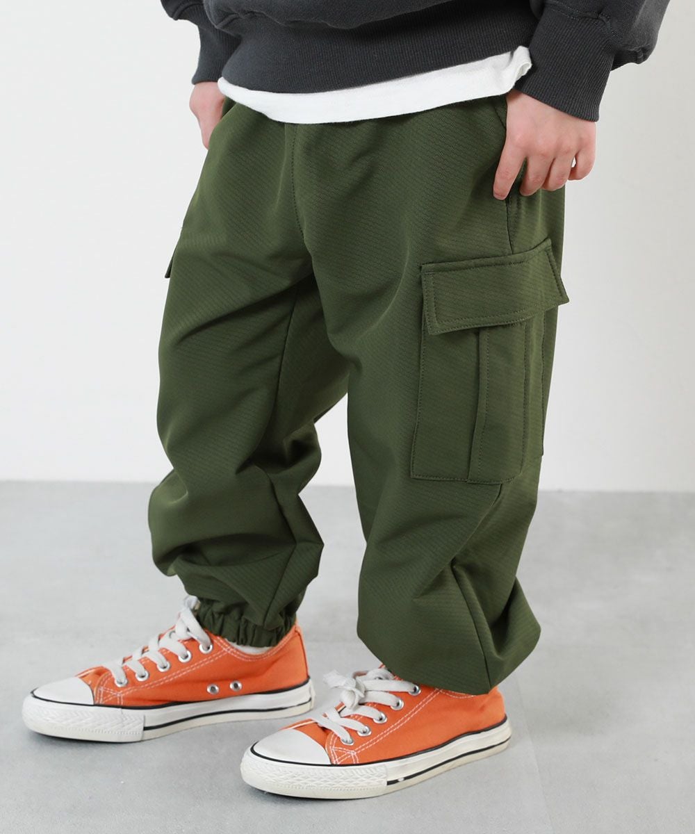 SALE 6%OFF】あったか防風 裏フリース ワイドカーゴパンツ | 子供服の