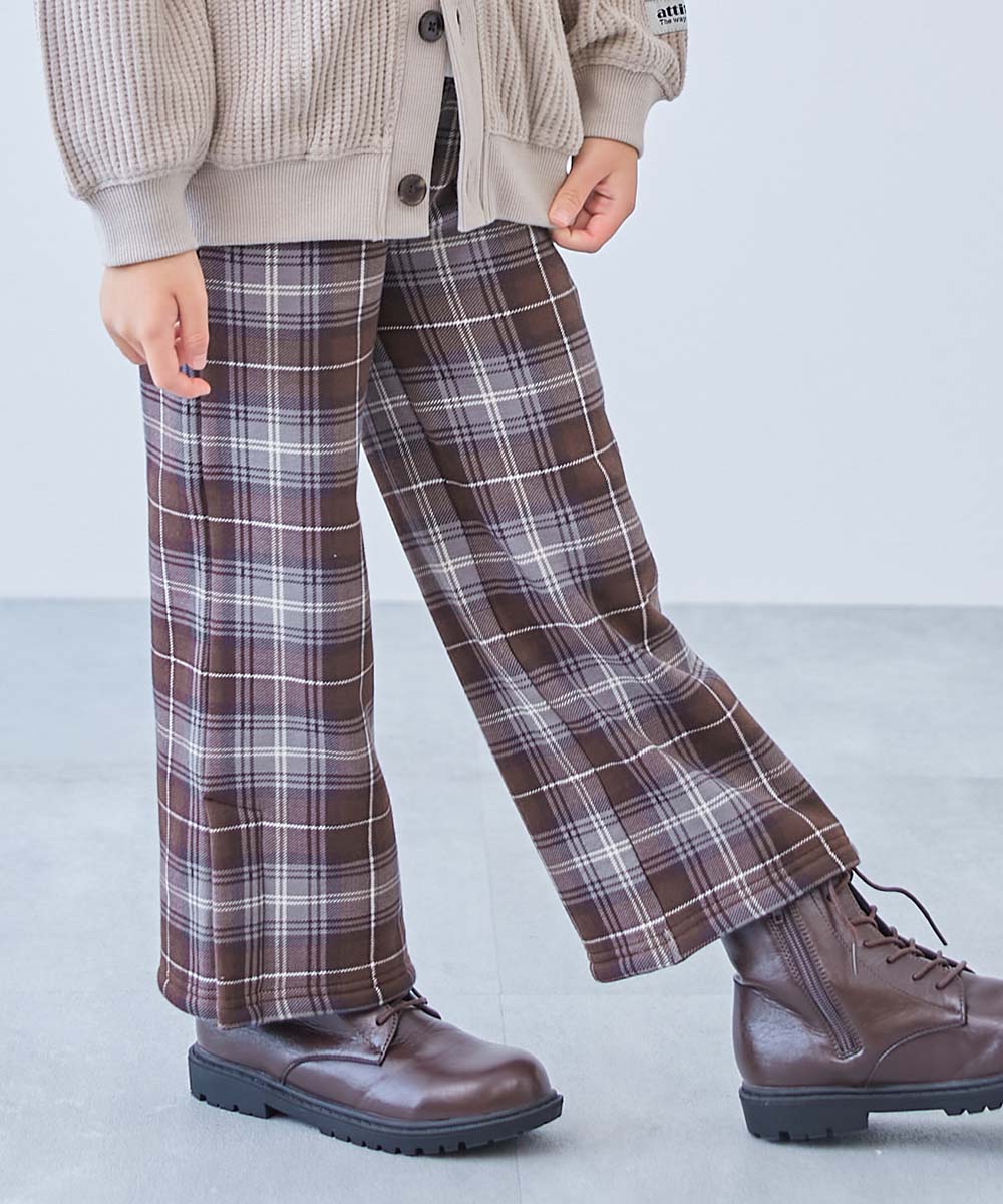 RICH WARM 裏シャギープリント フレアパンツ | 子供服の通販