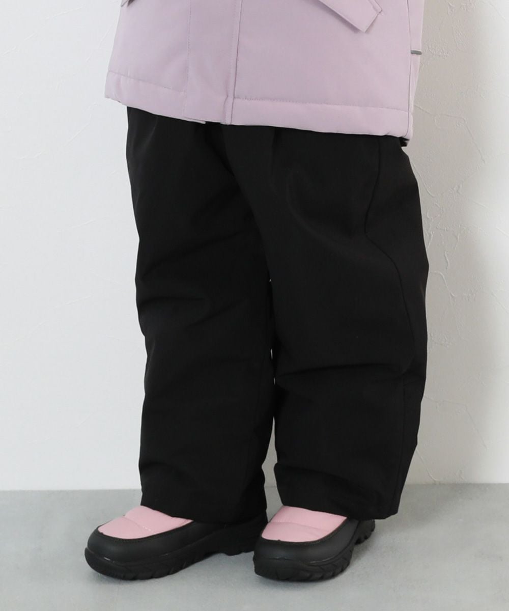 撥水 耐水圧(5000mm以上) 普段着としても使える 中綿スノーパンツ