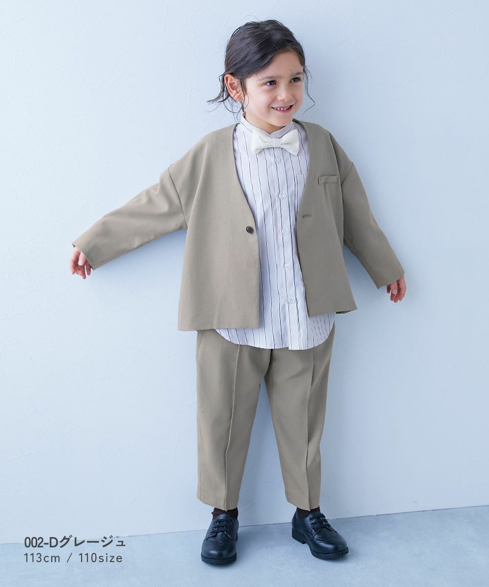 最大21%OFF】フォーマル ノーカラージャケット セットアップ(ロング