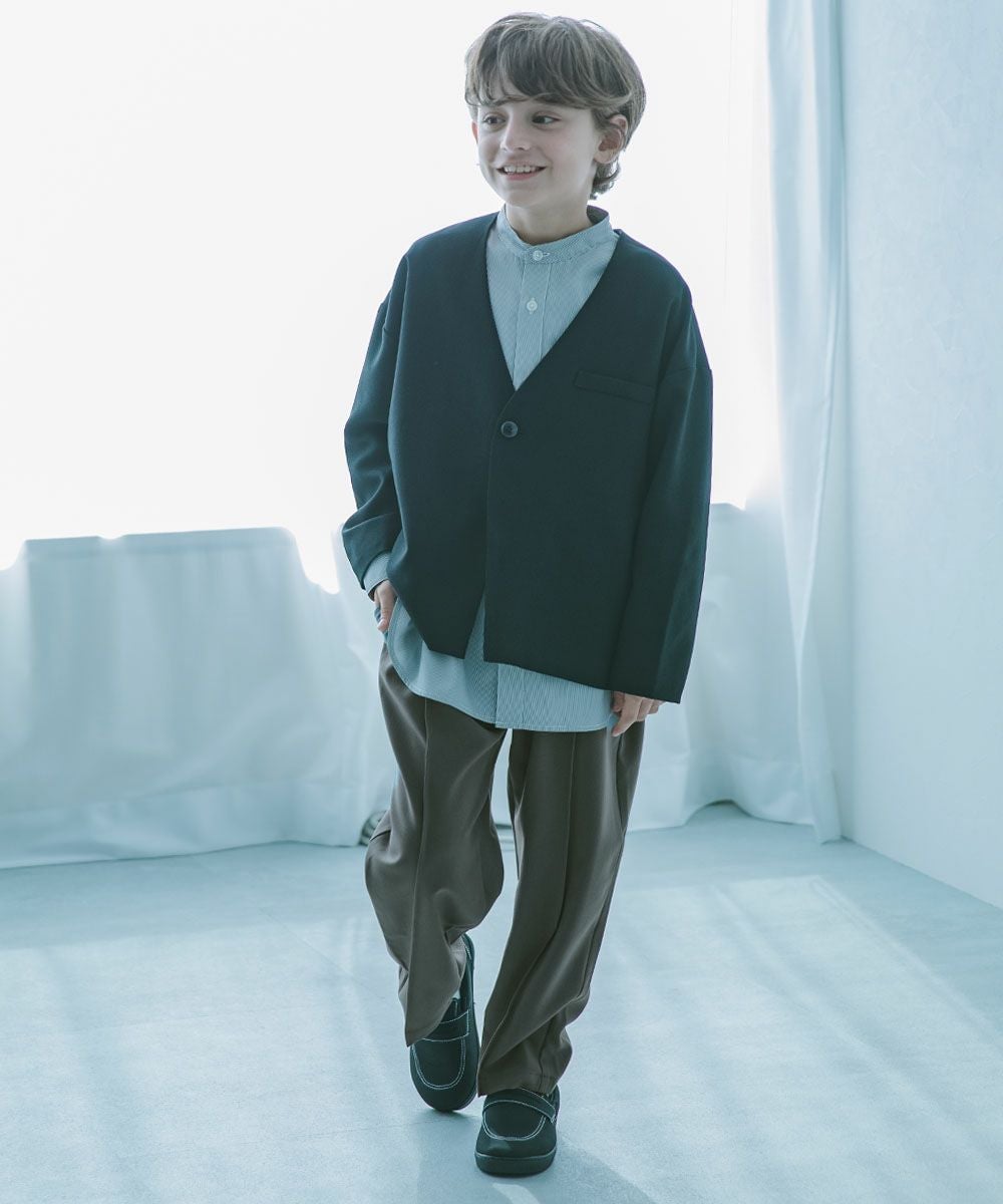 最大21%OFF】フォーマル ノーカラージャケット セットアップ(ロング