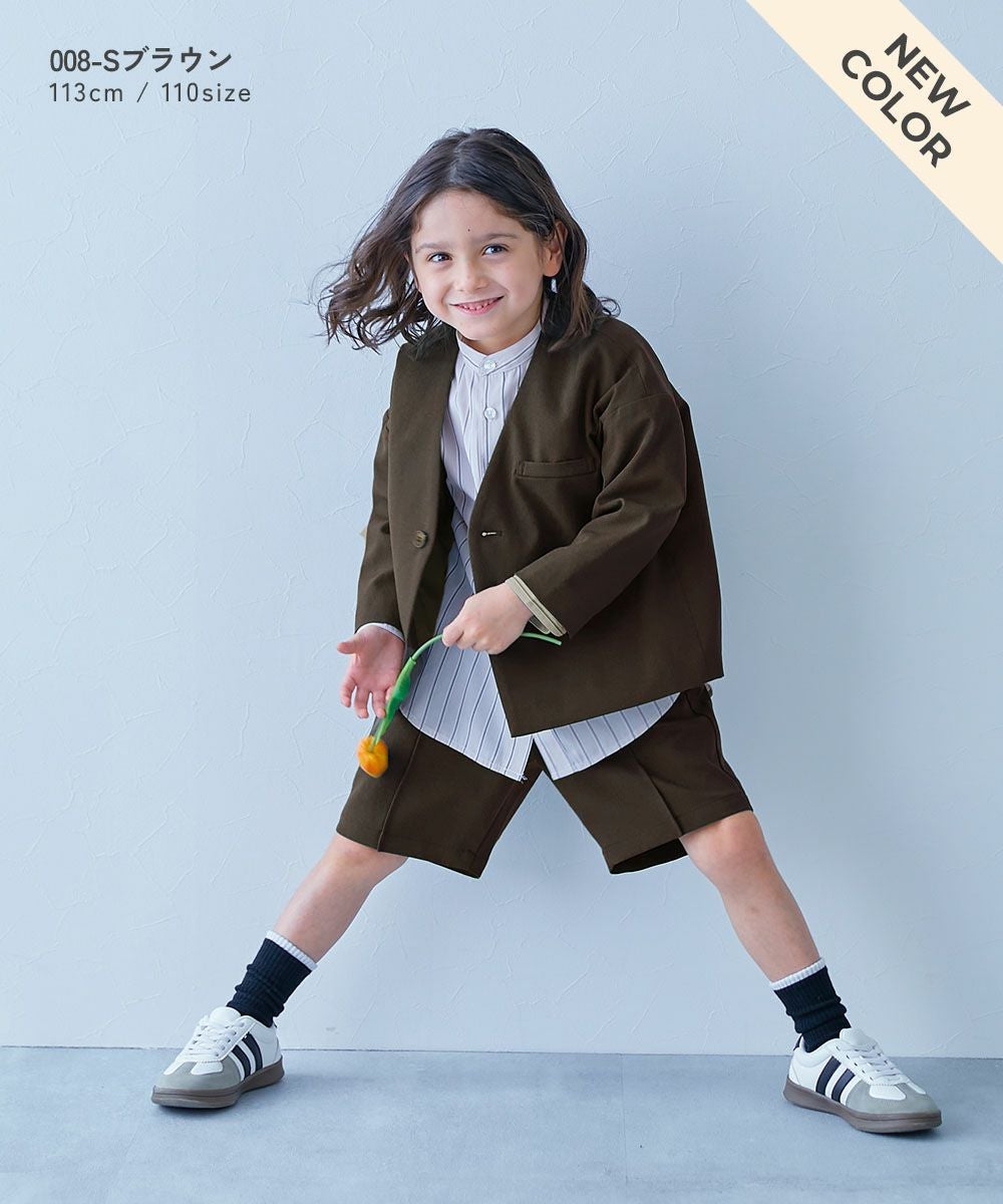 SPECIAL SALE 14%OFF】フォーマル ノーカラージャケット セットアップ