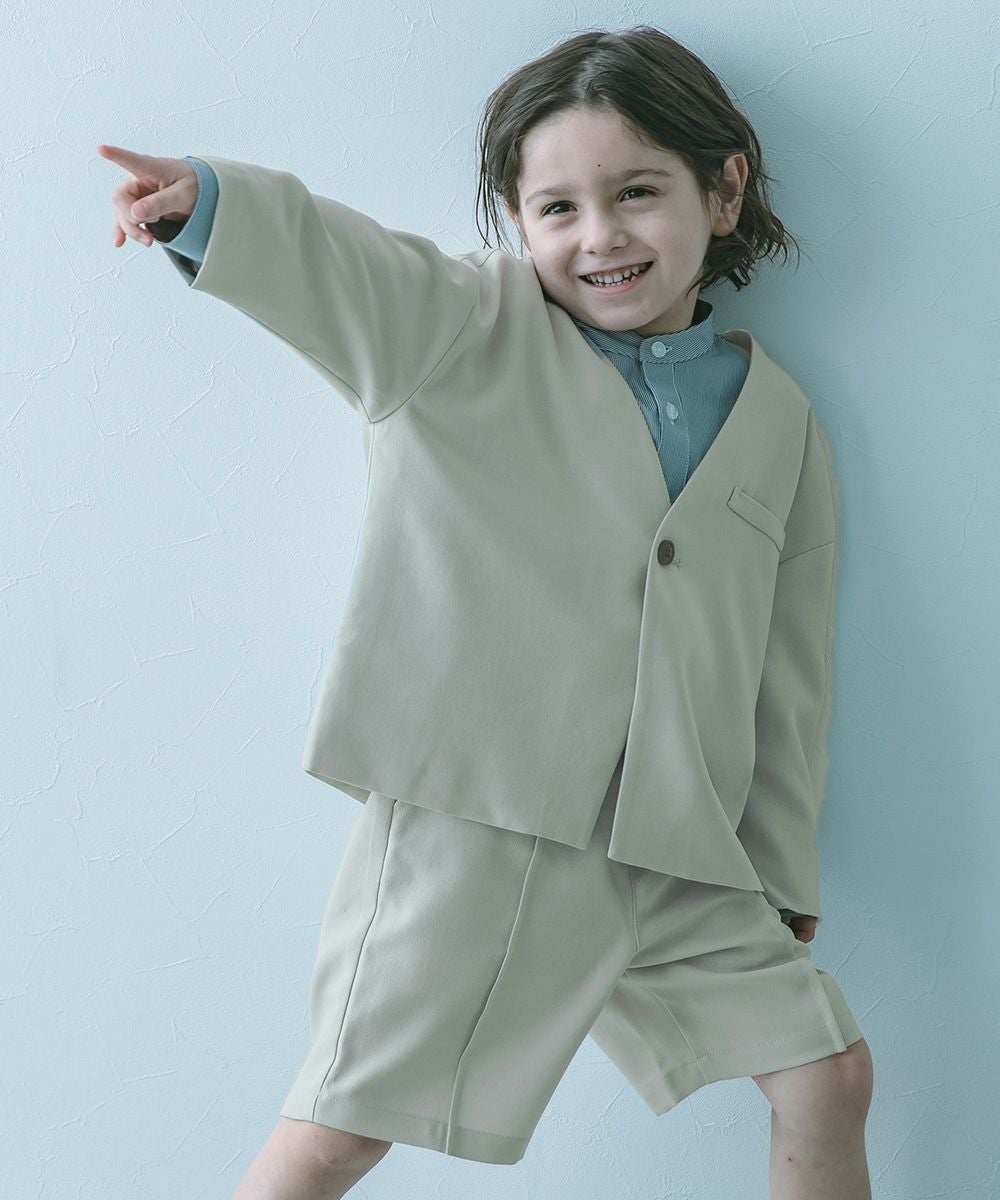 最大28%OFF】フォーマル ノーカラージャケット セットアップ(ハーフ