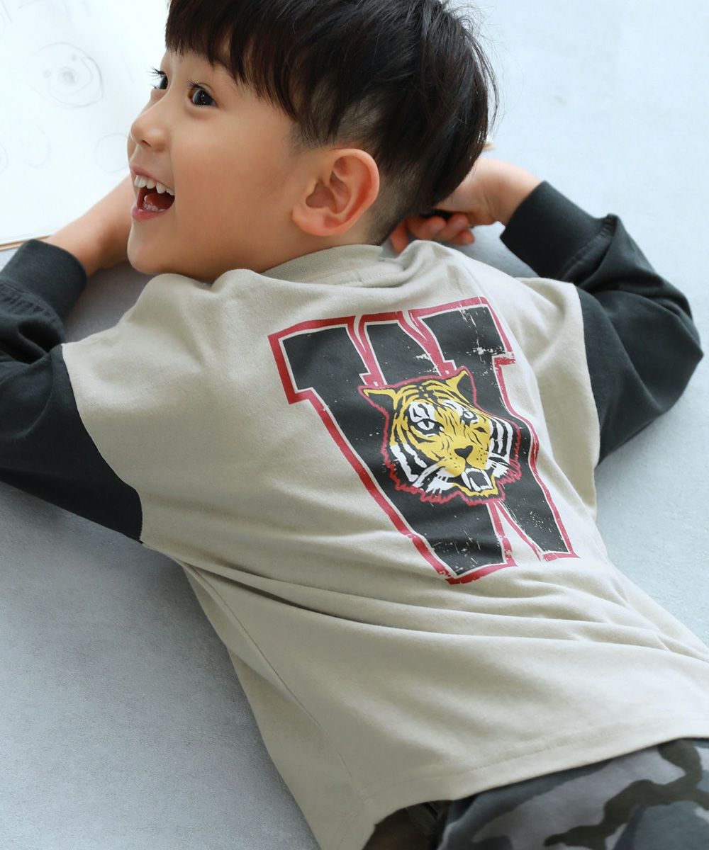 9%OFF】綿100％ デビラボ 袖汚れ目立たない 長袖Tシャツ | 子供服の