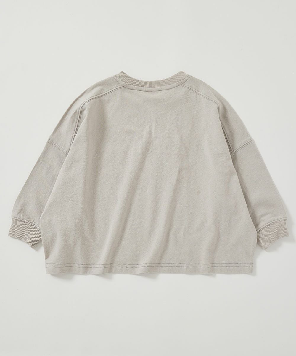 SPECIAL SALE 70%OFF】ステッチ切り替え モモンガ 長袖Tシャツ | 子供