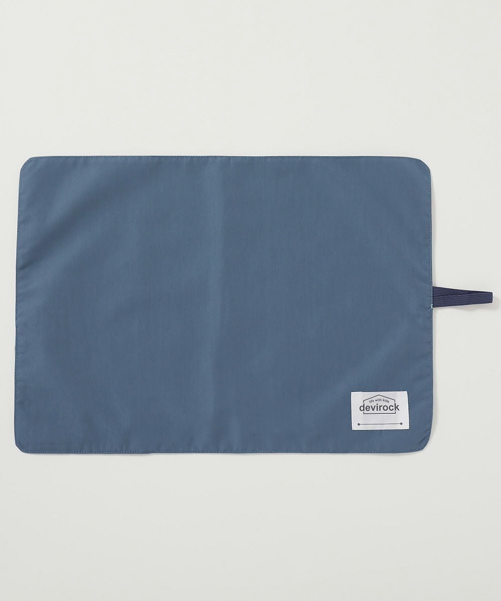 速乾 シワになりにくい 無地×総柄 リバーシブル ランチョンマット