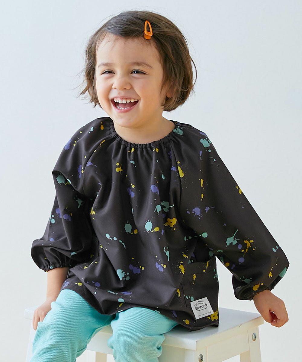 どっちも前 速乾 シワになりにくいスモック | 子供服の通販 デビロック
