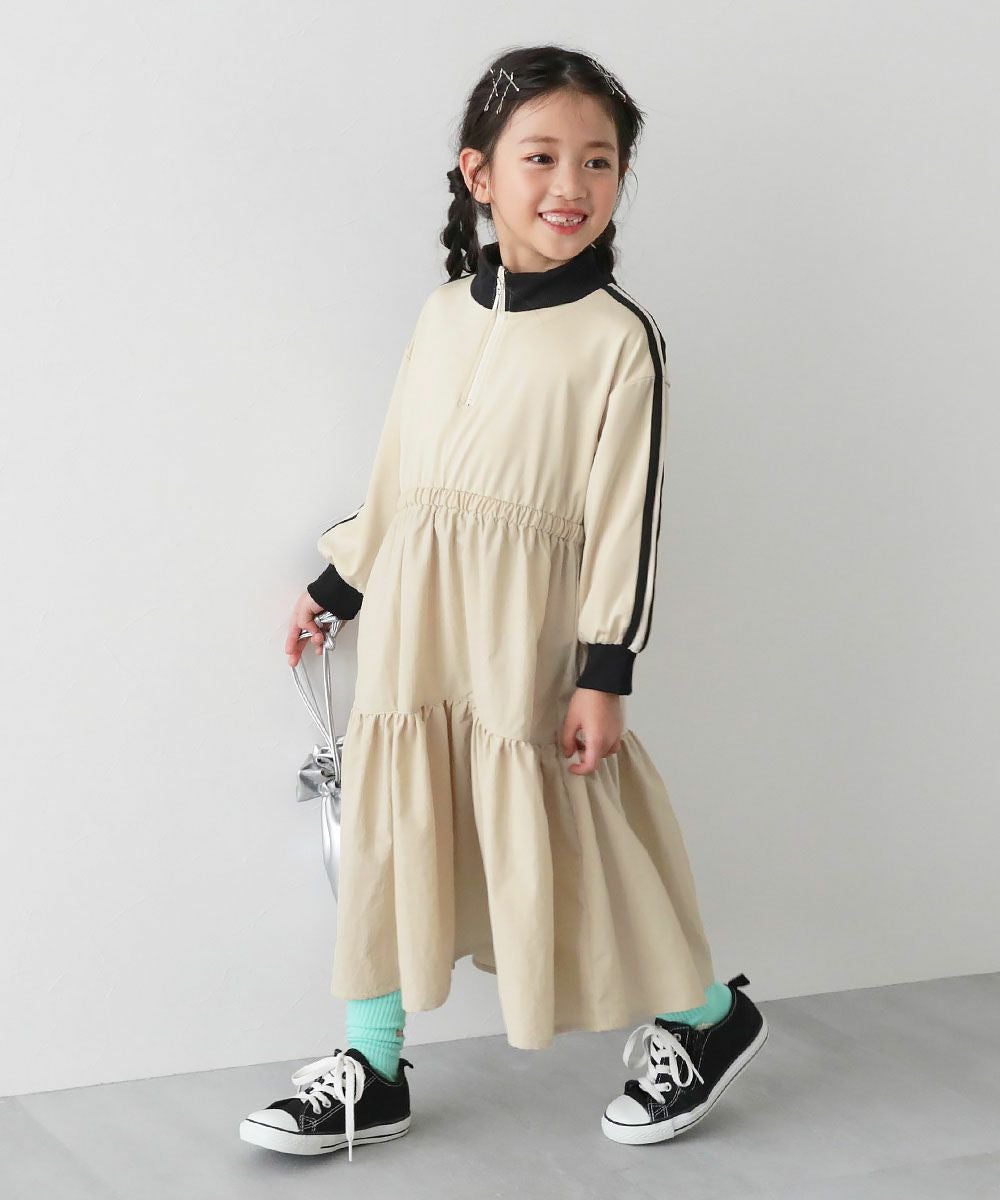 最大25%OFF】サイドライン ハーフジップ トラック ティアード