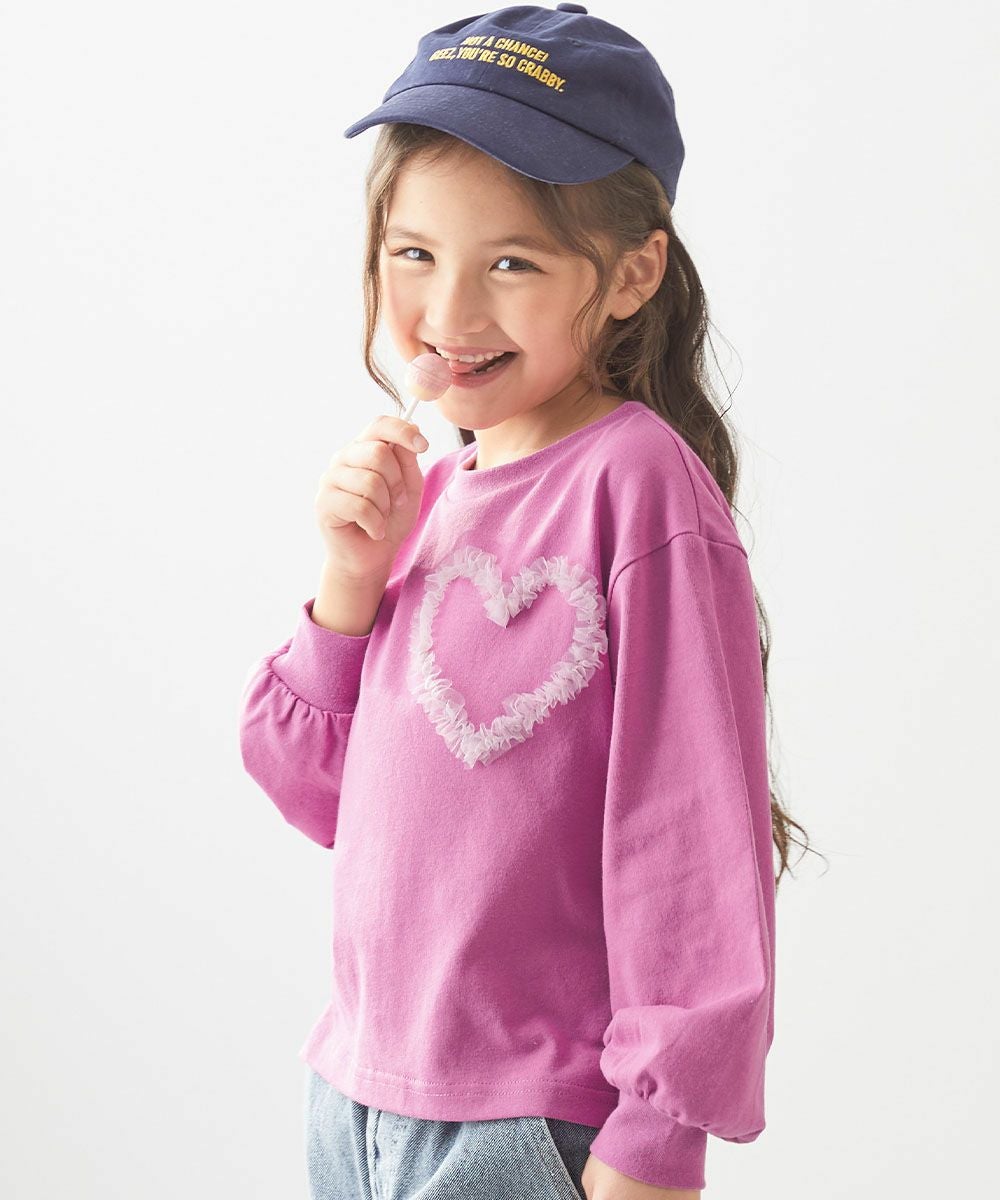 最大28%OFF】チュールモチーフ 長袖Tシャツ | 子供服の通販 デビロック