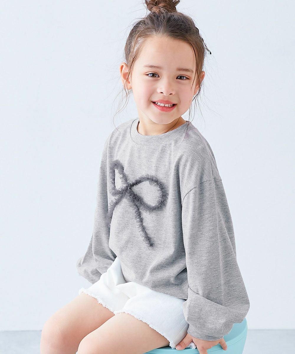 チュールモチーフ 長袖Tシャツ | 子供服の通販 デビロック公式サイト