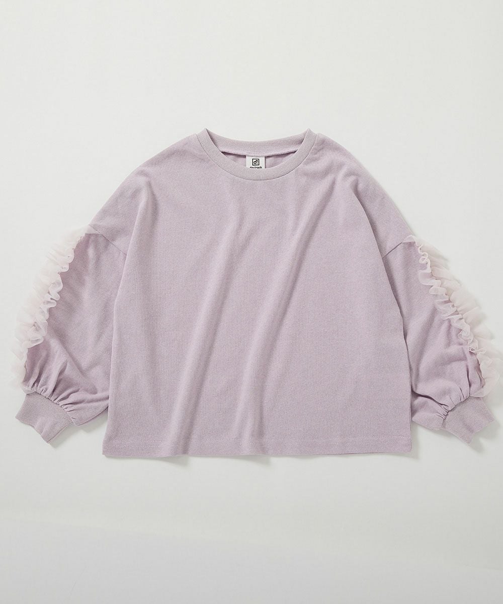 SPECIAL SALE 14%OFF】袖チュール 長袖Tシャツ | 子供服の通販