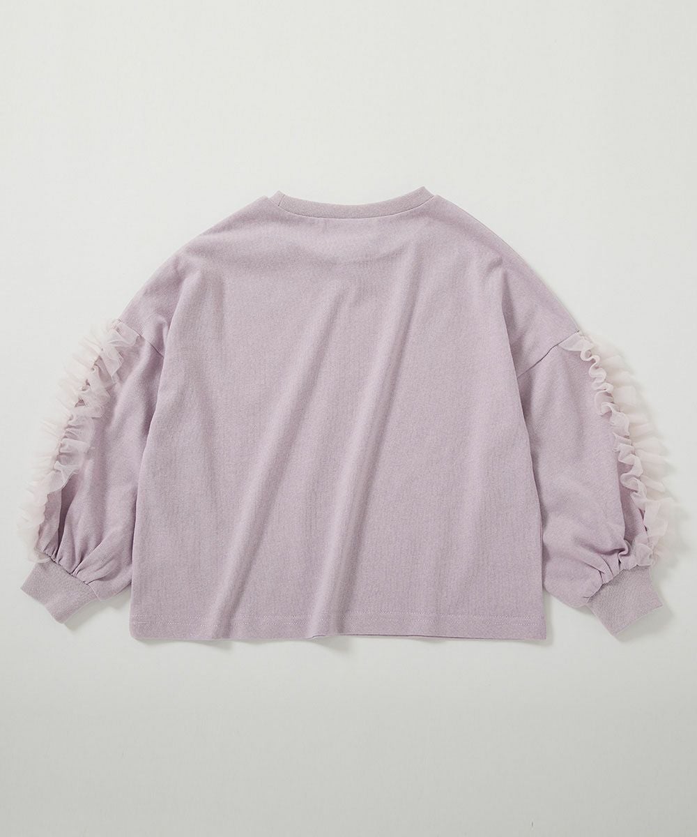 SPECIAL SALE 14%OFF】袖チュール 長袖Tシャツ | 子供服の通販