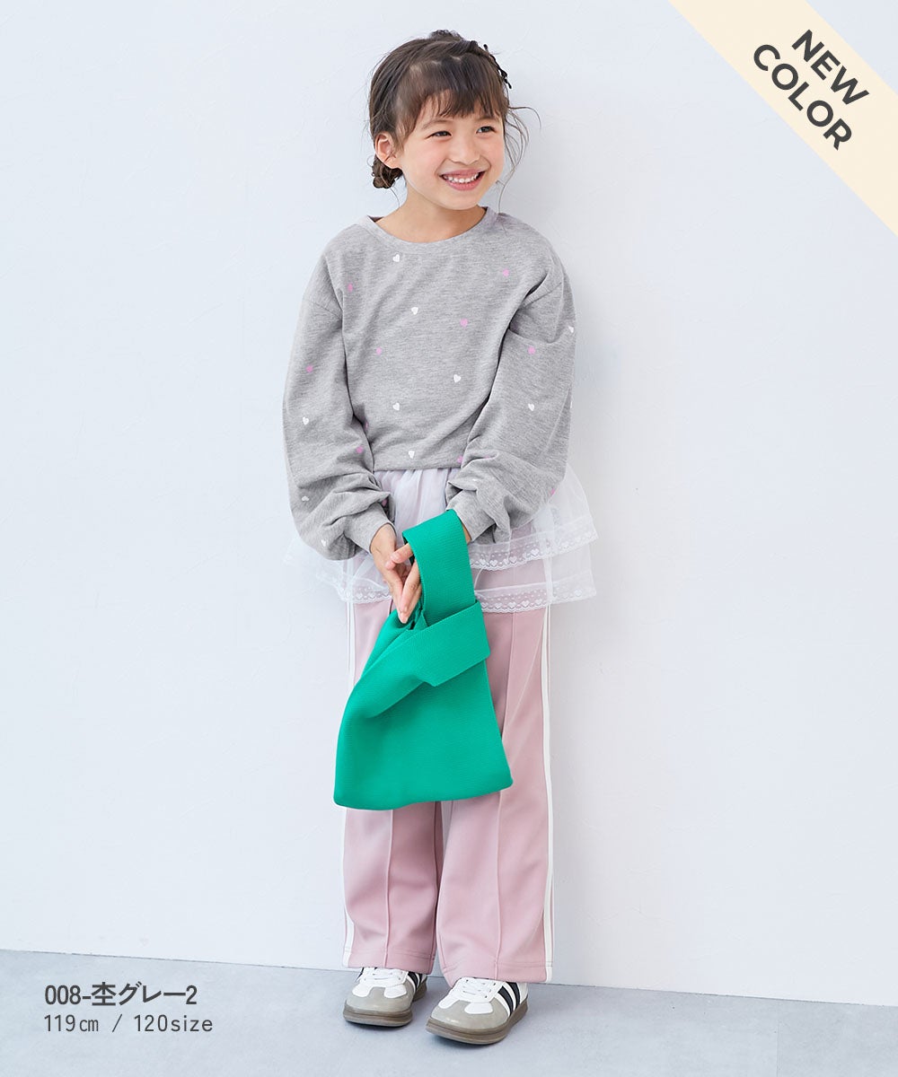 最大21%OFF】ハート総柄 長袖Tシャツ | 子供服の通販 デビロック公式サイト