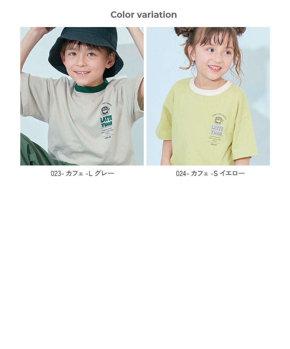 最大10%OFF】綿100％ デビラボ BIGシルエット プリント半袖Tシャツ