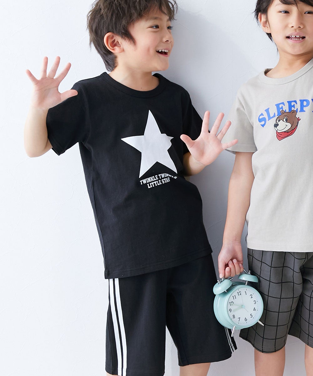 綿100% デビラボROOM ボーイズ半袖パジャマ | 子供服の通販 デビロック