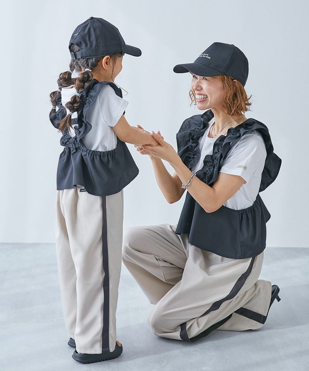 66%OFF】【makoコラボ 】大人用 フリルビスチェ＆Tシャツセット | 子供