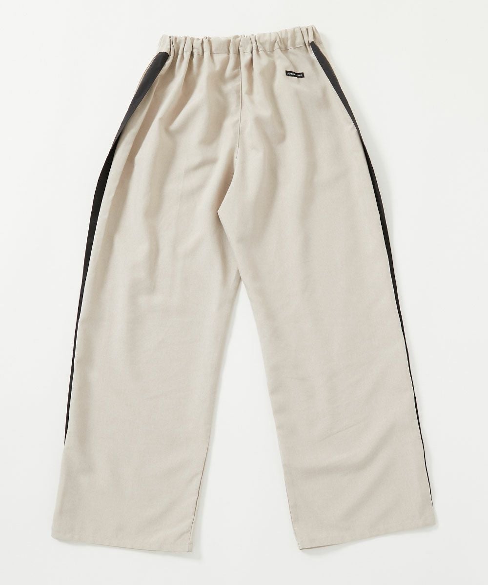 makoコラボ】大人用 リネン風ラインパンツ | 子供服の通販 デビロック