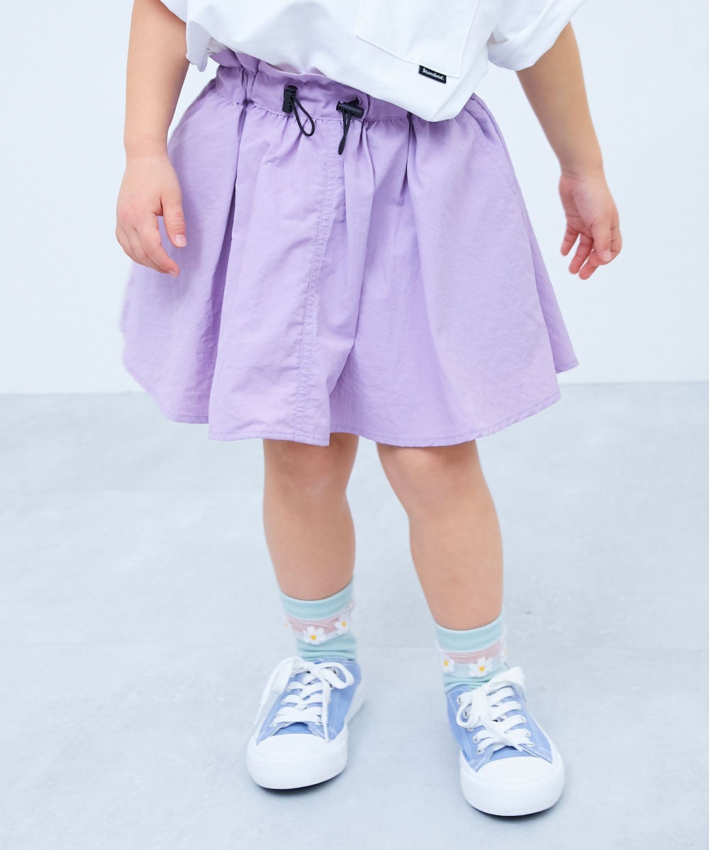 最大16%OFF】【水はじく】撥水ナイロン ドロストスカート(インパン付き 最大16%OFF】【水はじく】撥水ナイロン ドロストスカート(インパン付き