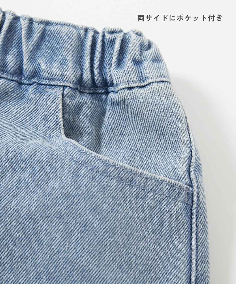 最大38%OFF】ハートと花がえらべる 刺繍 デニム ショートパンツ | 子供