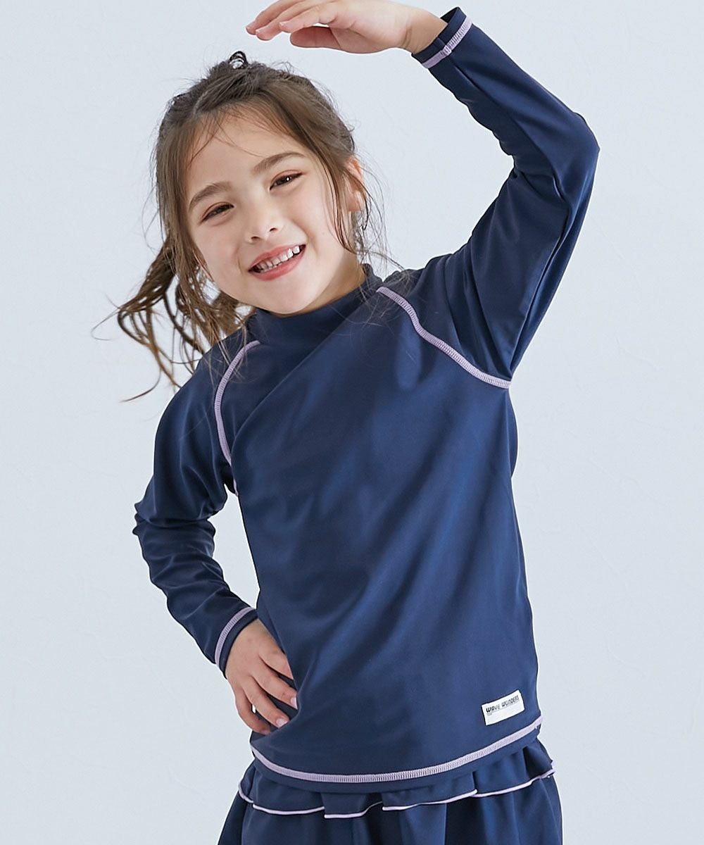 UVカット スクール用 Tシャツ型 長袖ラッシュガード | 子供服の通販