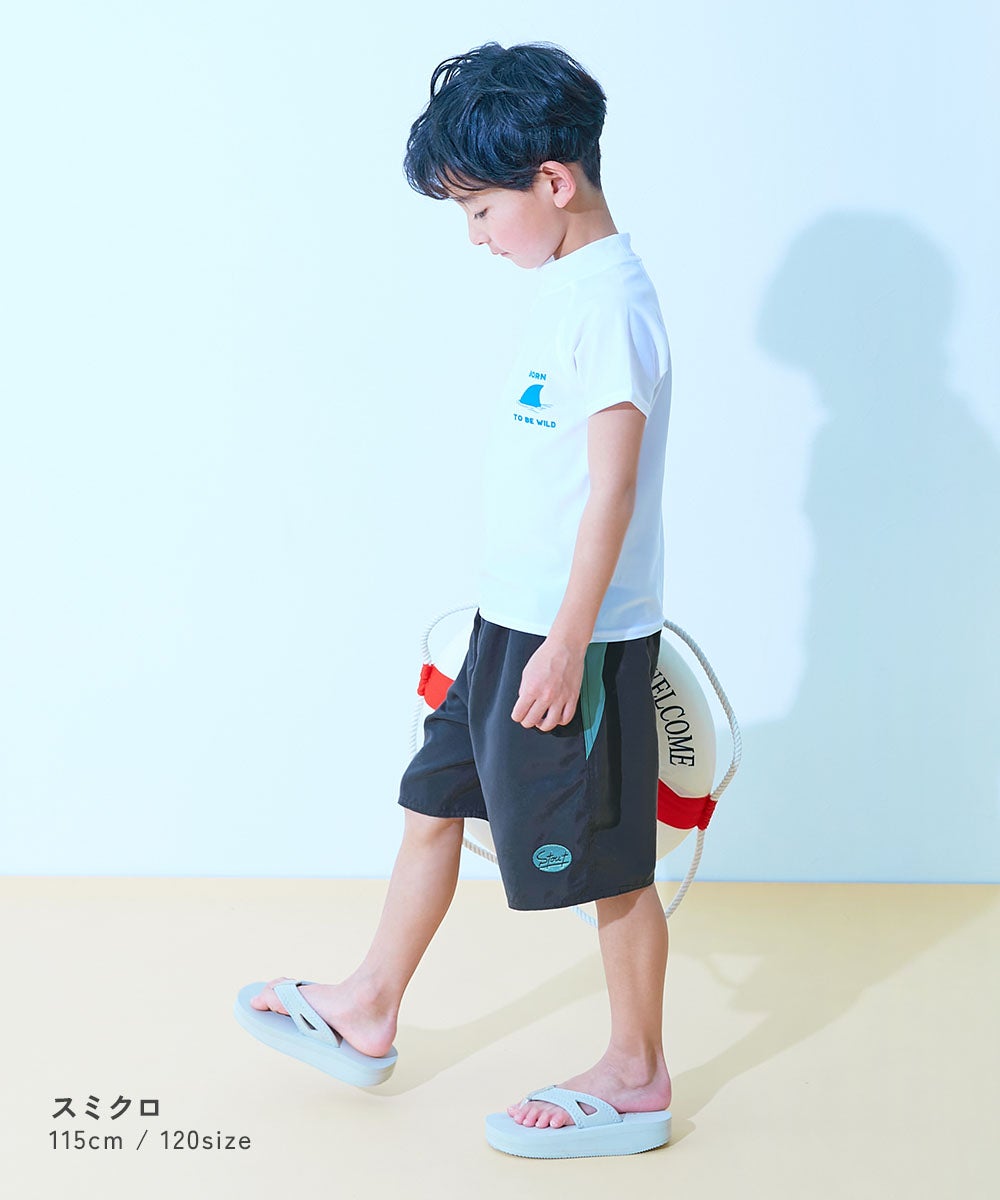 最大19%OFF】服っぽく着られる 配色デザイン UVカット サーフパンツ