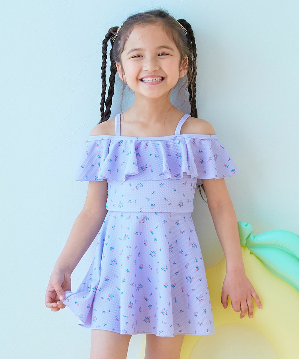 UVカット 2WAYで着られる ワンピース風 セパレート水着 | 子供服の通販