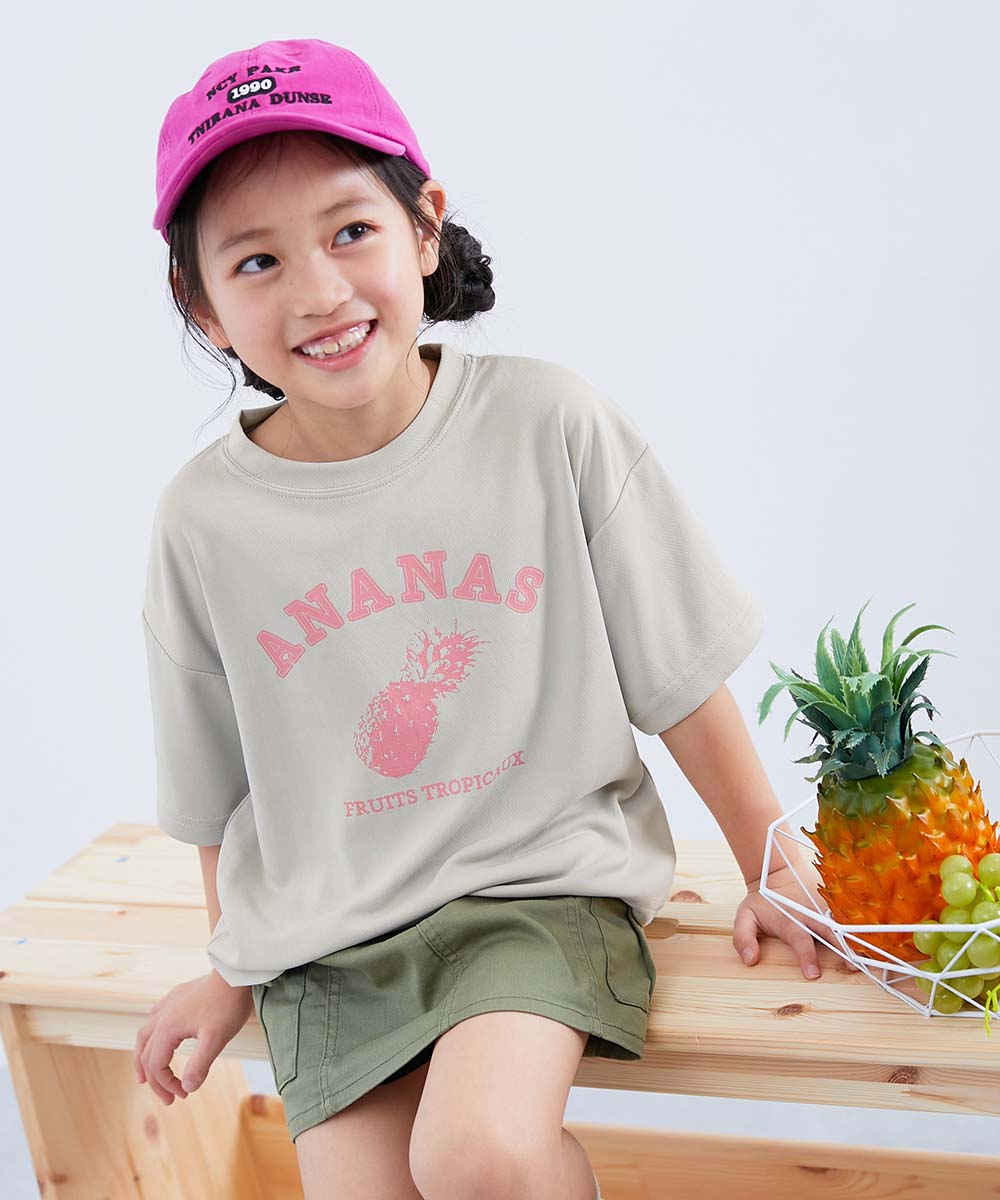 最大28%OFF】【涼感 サラッとメッシュ】× デビラボ ガールズ プリント