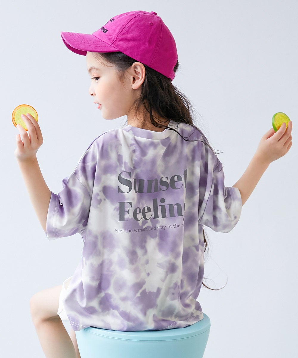 最大50%OFF】【涼感 サラッとメッシュ】タイダイTシャツ | 子供服の