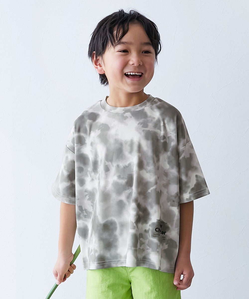 最大50%OFF】【涼感 サラッとメッシュ】タイダイTシャツ | 子供服の