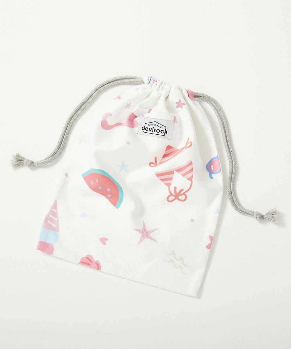 SPECIAL SALE 25%OFF】濡れたものを収納できる 吸水速乾 タオル巾着