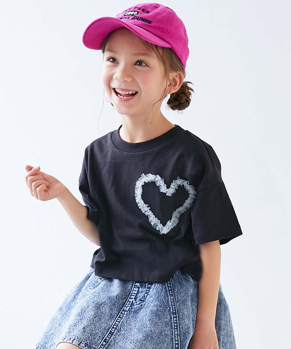 最大28%OFF】チュールモチーフ 半袖Tシャツ | 子供服の通販 デビロック