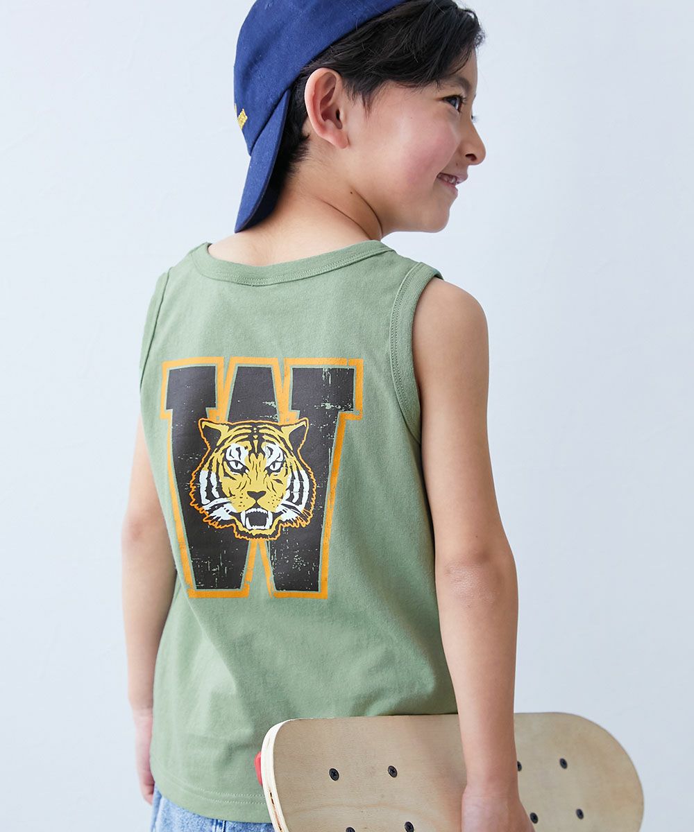 アウトレット SALE 40%OFF/返品不可】綿100％ デビラボ プリントタンク