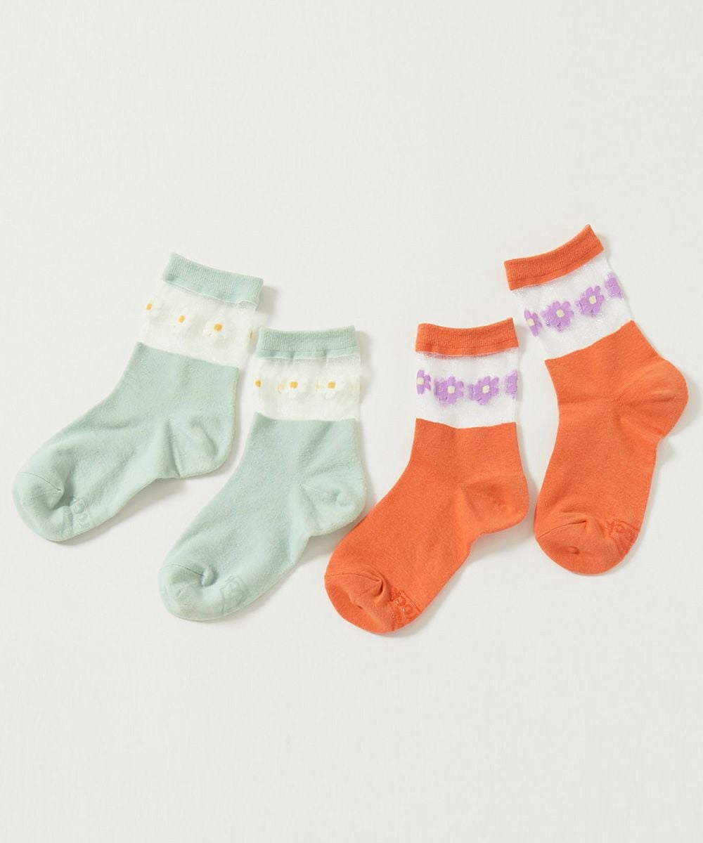 最大10%OFF】2足セット ガールズデザインソックス | 子供服の通販