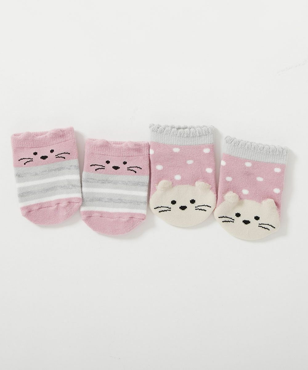 SPECIAL SALE 54%OFF】2足セット ベビー立体ソックス | 子供服の通販