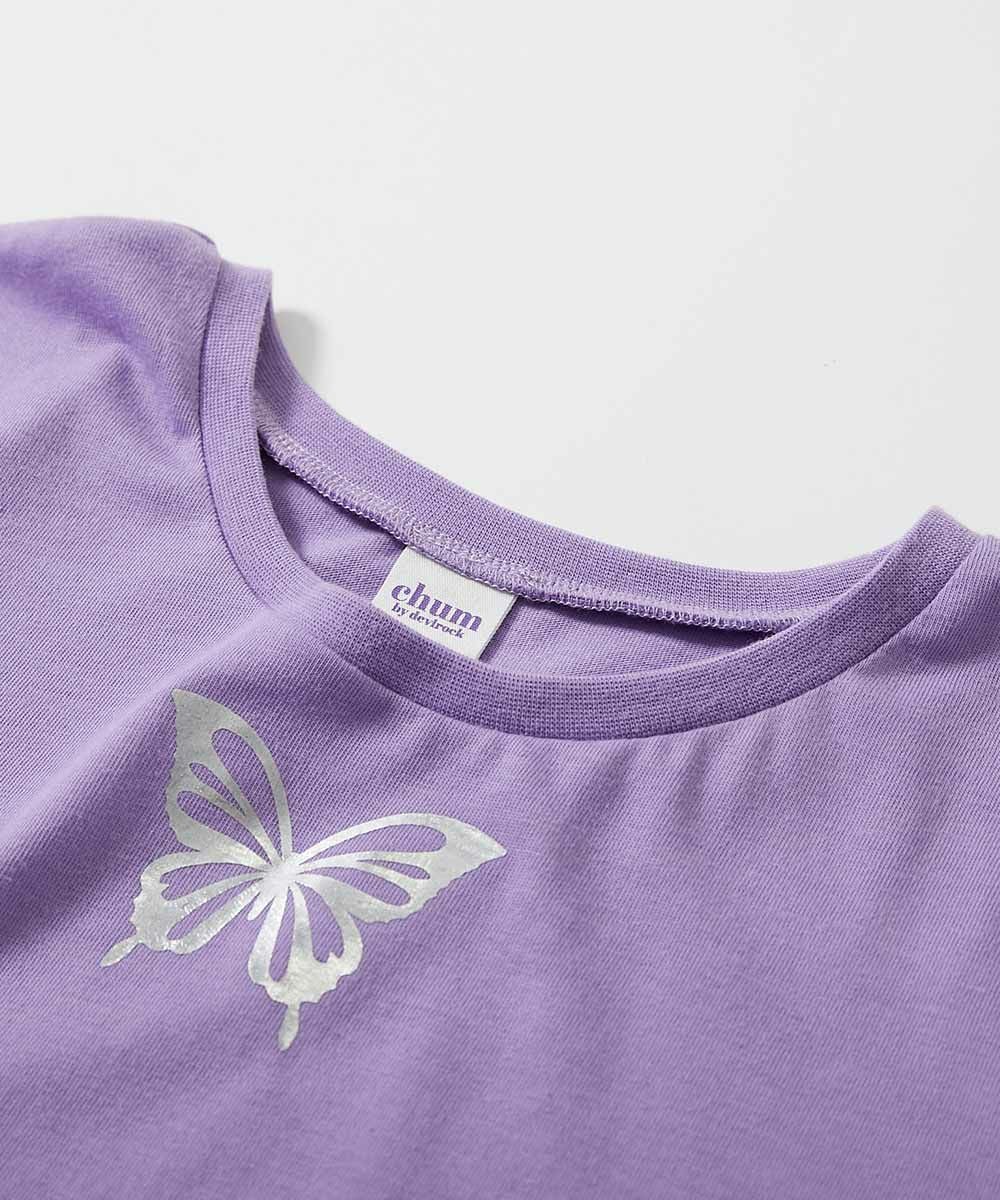 最大23%OFF】【chum】UVカット えらべるプリント クロップド丈 半袖T