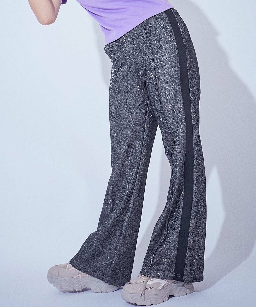 SPECIAL SALE 66%OFF】【chum】キラッとラメ すらっと脚長 フレア